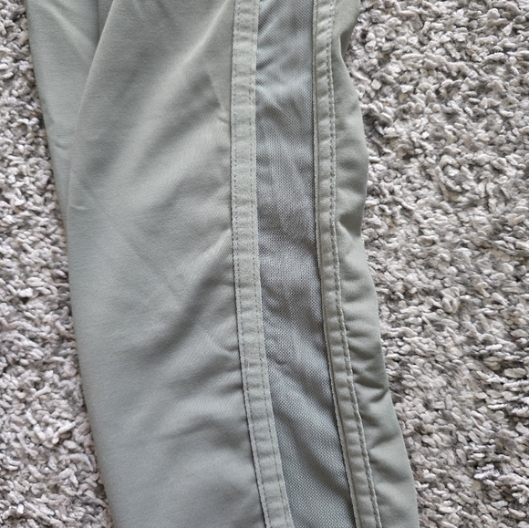 Aerie Chill Play Move Mesh Leggings Small Sage Green - Picture 7 of 7